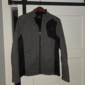 Spyder Gray and Black Men's Jacket